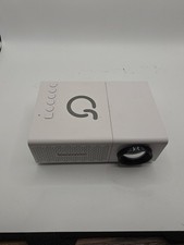 Mini LCD Desktop Projector White 16:9 800x480 HDMI USB microSD Built-In picture