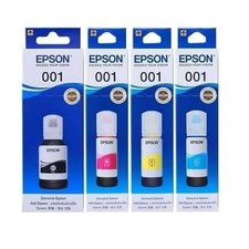 NEW Original EPSON 001 Ink Set C13T03Y100/200/300/400 4-Color for L4150 L4160 picture