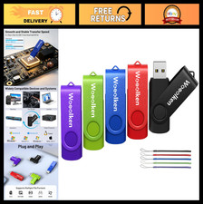 5 Pack 2GB USB Flash Drives, USB 2.0 Memory Sticks for Data Storage & Backup picture