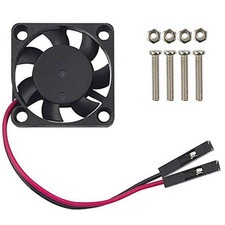 Easycargo Raspberry Pi Fan 30x30x7mm, Cooling Black (1-Pack) picture