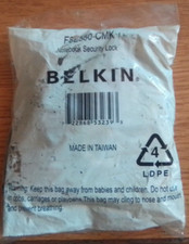 Belkin - F8E550-CMK - Notebook Security Lock Master - Keyed - NEW  picture