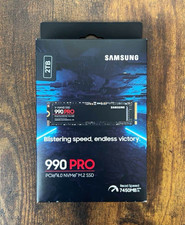 Samsung 990 PRO 2TB PCIe 4.0 NVMe M.2 Internal SSD MZ-V9P2T0B/AM picture