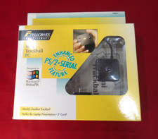 Brand New boxed Mini Thumbelina PS/2 & Serial Trackball PC Fellowes Computerware picture