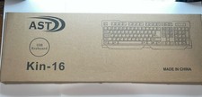 AST Wired USB Keyboard Full Size Black PC Computer Keyboard New picture
