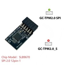 GC-TPM 2.0(12Pin) SPI SLB9670 Module for Gigabyte Motherboard Z690 UD AX DDR4 V2 picture