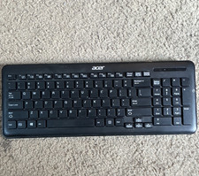 Acer SK-9662 Wireless Full Size Keyboard Black QWERTY Multimedia DKRF41B045 picture