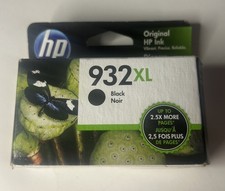 Genuine HP 932XL High Yield Black Ink OfficeJet 6100 6600 7110 7612 EXP 12/2022 picture