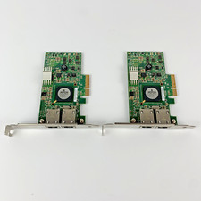 LOT OF 2 Dell Broadcom 5709 2-Port GbE PCIe Network Adapter Card 0F169G G218C picture