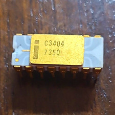 INTEL C3404 VINTAGE Ceramic Gray Trace Chip ALL LEGS INTACT (BO) picture