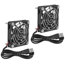 2Pcs 60Mm USB Ball Brushless Cooling Fan DC 5V Cooling Fan 6015 60X60X15Mm Mini picture