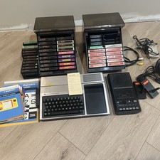 Vintage Texas Instruments TI-99/4A Computer Mega Bundle 33 Games Peripherals picture