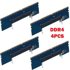 4Pcs Laptop DDR4 RAM to Desktop Adapter Card Memory Tester SO DIMM to DDR4 NEW picture