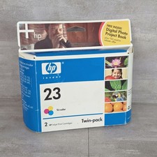 HP 23 Tri-Color Ink Cartridge Twin-Pack New picture
