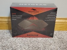 NETGEAR Nighthawk SX10 GS810EMX 10-Port Gaming Switch New Sealed picture