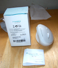SANWA Ergonomic Left-Handed Wireless 2.4G Mouse picture