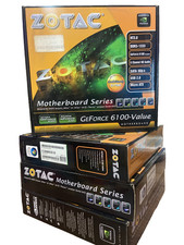 SEALED ZOTAC GeForce GF6100 Value MicroATX Motherboard, Slots: 65W AM3~PCI~DDR3 picture