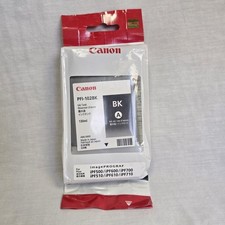 Genuine Canon PFI-102BK Black Ink Tank 130ml imagePROGRAF OEM Sealed NOS picture