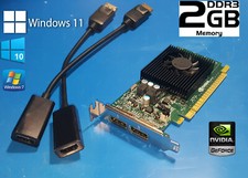 HP Compaq Elite 8000 8100 8200 8300 SFF Video Graphics Card w/ Dual HDMI Adapter picture