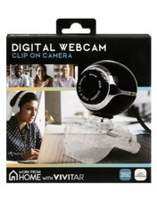 🔥DIGITAL WEBCAM - VIVITAR Clip On Camera 360 Rotating Base, Work From Home picture