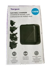 Targus 100W GaN USB-C Wall Charger - With International Travel Plugs picture