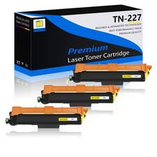 3PK TN227 Yellow Toner Cartridge for Brother MFC-L3710CW HL-L3210CW DCP-L3510CDW picture