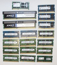 Lot/Bundle of mostly Laptop Ram, Mixed Brands/Speeds, 2gb/4gb/8gb LOOK picture