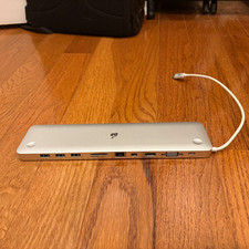 IOGEAR USB-C Docking Station with PD Pass-Thru - Model GUD3C02 - Silver picture