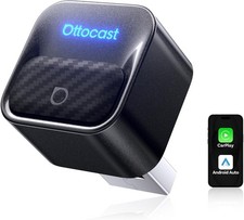 OTTOCAST Mini Core 2-in-1 Wireless CarPlay & Android Auto Adapter Mini Cube 5s picture