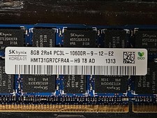 SK Hynix Server RAM Module. 8 GB 2Rx4 PC3L-10600R DDR3-1333 MHZ CL9 RDIMM 1.35V picture