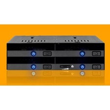 Icy Dock MB014SP-B R1 FlexiDOCK Trayless 4 x 2.5inch SATA SAS/SSD/HDD Hot-Swap picture