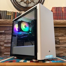 RGB Win11 AM4 Gaming PC Ryzen 5 3600X GeForce GTX1070Ti 512GB SSD 16GB RAM Wifi picture