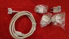 MISC APPLE MAC CORD AND DUCKHEAD EUROPEAN PLUG LOT picture