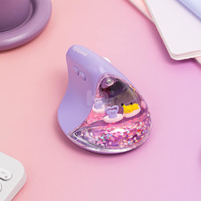 Pokemon Pikachu Ditto Vertical Wireless Mouse Bluetooth 2.4G Ergonomic Cute New picture