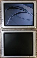 Lot of 2 Compaq Evo N800C Laptop | Windows XP Tablet Ed | Dock & Detach KB picture