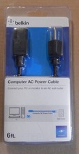 New Belkin F3A201-06 Computer AC Power Cable (6ft) - Black picture