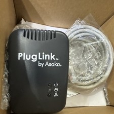PlugLink by Asoka 9650 Ethernet Adapter Model # PL9650-ETH With CD And Ethernet picture