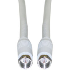 Steren 12ft F-F RG6 Patch Cable cULus White picture