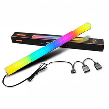 Coolmoon 5V/3Pin Small 4Pin AR30 RGB LED Strip Double-sided Magnetic picture