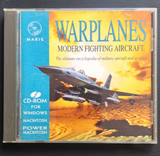 Maris Warplanes Modern Fighting Aircraft Reference CD for Windows & Macintosh picture
