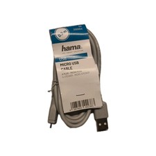 Hama Charging Cable, Micro USB Cable, Micro USB - USB A (2.0), 0.9m, Grey  picture
