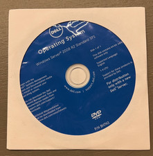 Dell Microsoft Windows Server 2008 R2 Std SP1 Install DVD 8H7N3 (no key) SEALED picture