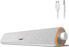 R50 Bluetooth Computer Speakers, USB Powered Pc Speakers for Desktop White picture