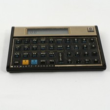 Vintage HP 12C  Hewlett-Packard RPN Programmable Tested Works Batteries Included picture