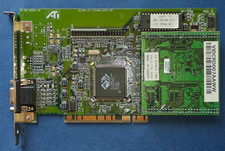 ATI 3D Rage II+ MACH64 PCI SVGA Video Card with memory expansion board to 4MB picture