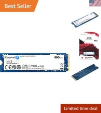 High-Performance 500GB NV3 NVMe SSD - Up to 5000MB/s for Gamers & Creators picture