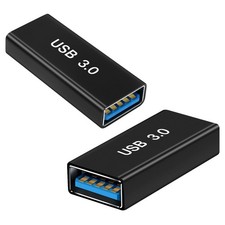 AIYEEN USB Female to Adapter (2 Pack), 3.0 Type A Coupler Black picture
