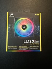 Corsair LL120 RGB 120mm Dual Light Loop Cooling Fan Single Pack Brand New NIB picture