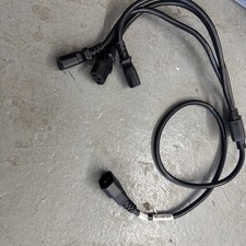 UPS PDU Computer PC Power Splitter Cord C14 to 3 X C13 10A 250V Extension Cable picture