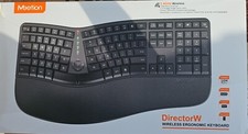 Meetion DirectorW Wireless Ergonomic Keyboard Black picture