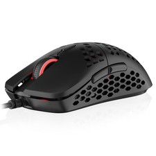 HK GAMING Mira M Ultra Lightweight Honeycomb Shell Wired RGB Gaming Mouse - U... picture